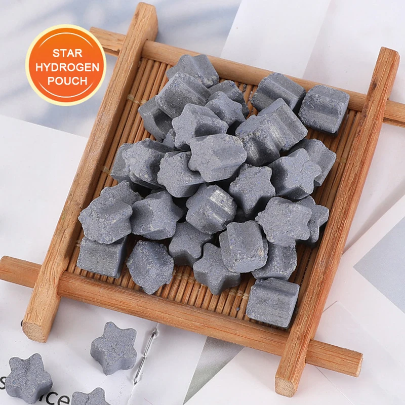 SOUDRON 45g ph 8-9.5 스타 수소 워터 파우치 항산화 별 모양 수소가 풍부한 워터 필터 백