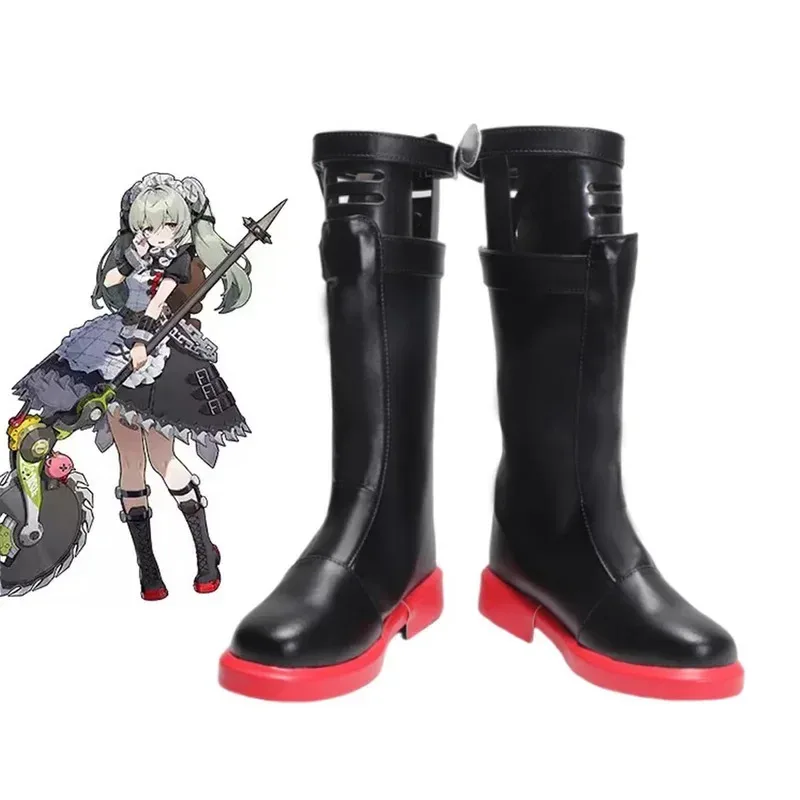

Game Zenless Zone Zero Wickes Cosplay Shoes Corin Boots Christmas Carnival Performance Outfits Men Women Role Playing Props;2'd,