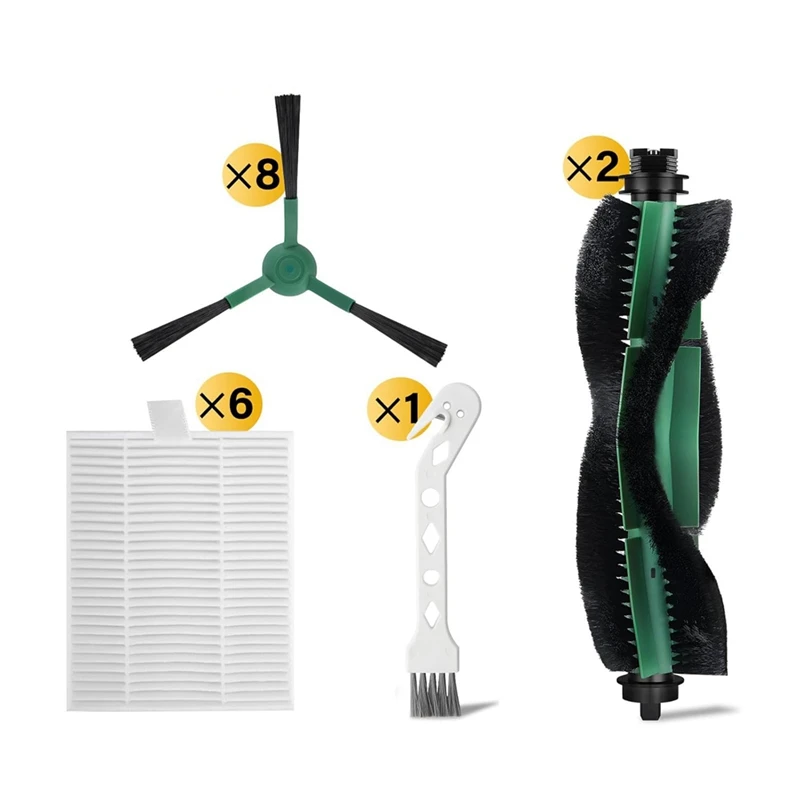 YCOC-Irobot ルンバエッセンシャルシリーズ Y0110 Y0140 、 Q0120 Q011 ロボット掃除機メインサイドブラシ Hepa フィルターアクセサリー