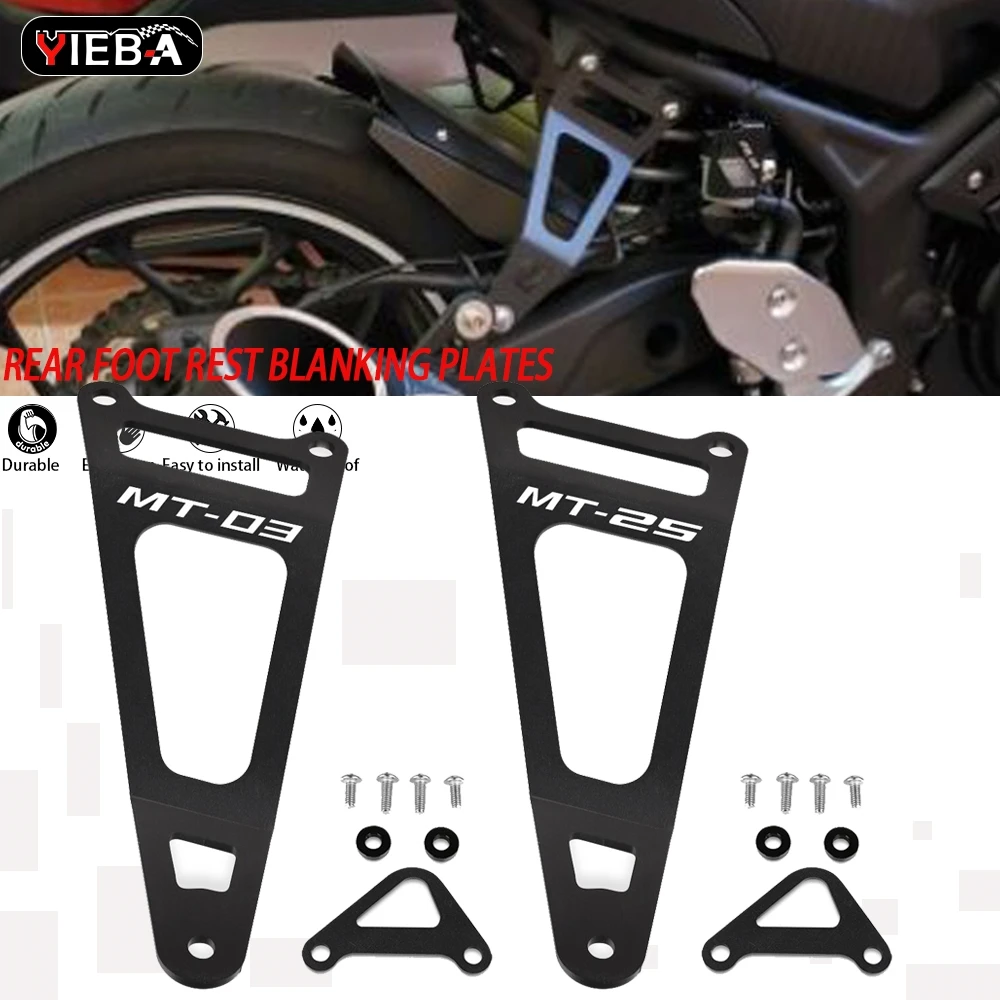 

2026 Motorcycle Exhaust Muffler Pipe Hanger Bracket Support Holder For YAMAHA MT-03 MT03 MT-25 MT25 2015 - 2024 2025 YZF R3 R25