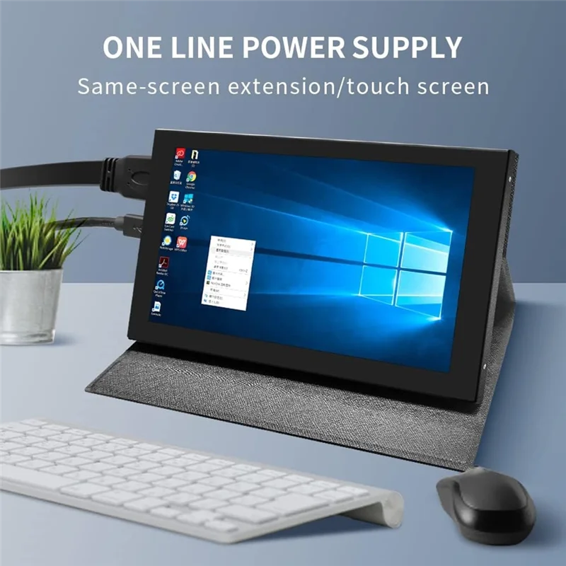 

【Must-Haves】7 Inch IPS Mini -Compatible Universal Touch Screen With Case For Raspberry Pi 5 4 Windows PC Display Game Consol