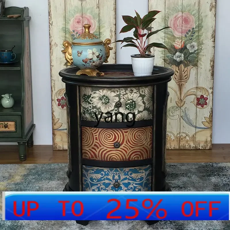 LMM sofa edge corner few living room three draw oval sofa side table bedside table