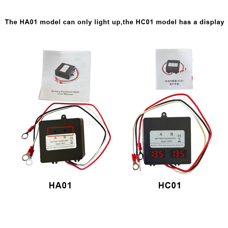 HA01 HA02 HC01 HC02 Battery Equalizer 48V24V12V Battery Balancer Charger for Gel Flood AGM Lead Acid Lithium Battery