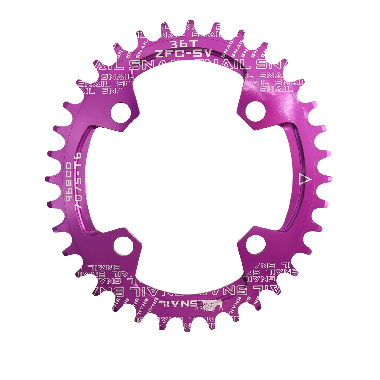 SNAIL 96BCD Oval Chainring for Shimano Alivio M4050 M4000 M3000 M2000 Narrow-Wide 32–36T