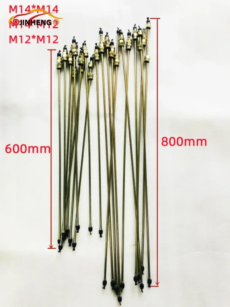 High Pressure Diesel Pipe Oil Tube 6x2mm 600mm 800mm for Fuel Injection Pump Test Bench Spare Part