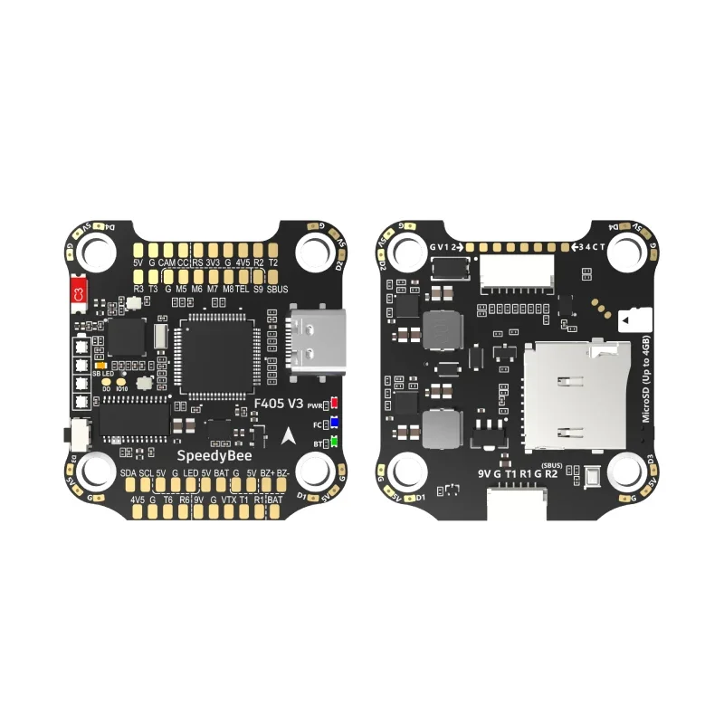 SpeedyBee F405 V3 50A Stack FC&ESC F405 V3 Flight Control BLS 50A 4-in-1 ESC 30x30 Bluetooth