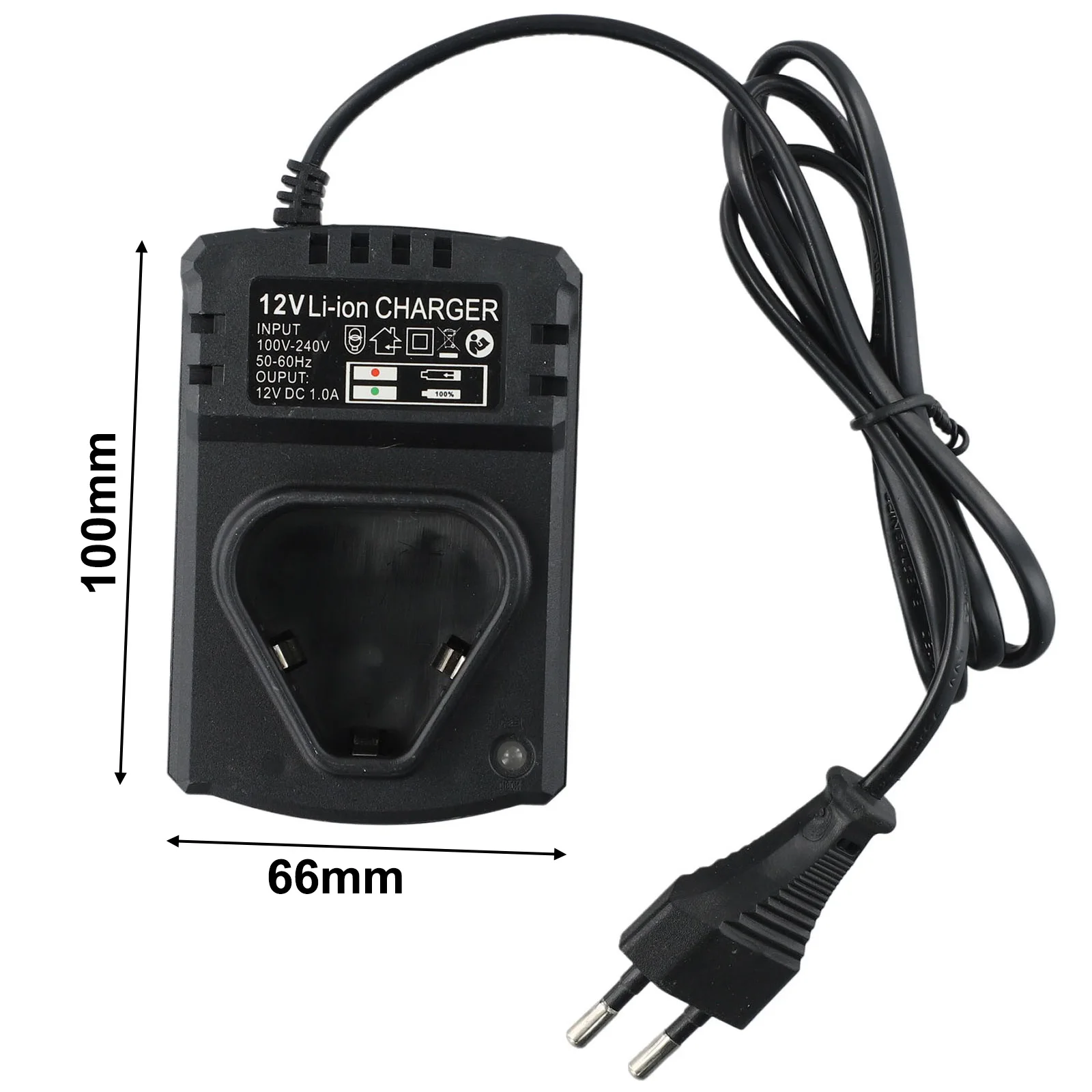 Imagem -06 - Carregador de Broca Elétrico Recarregável Li-ion 12v dc 110240v Suporte Elétrico Broca Bateria Adaptador Power Tool