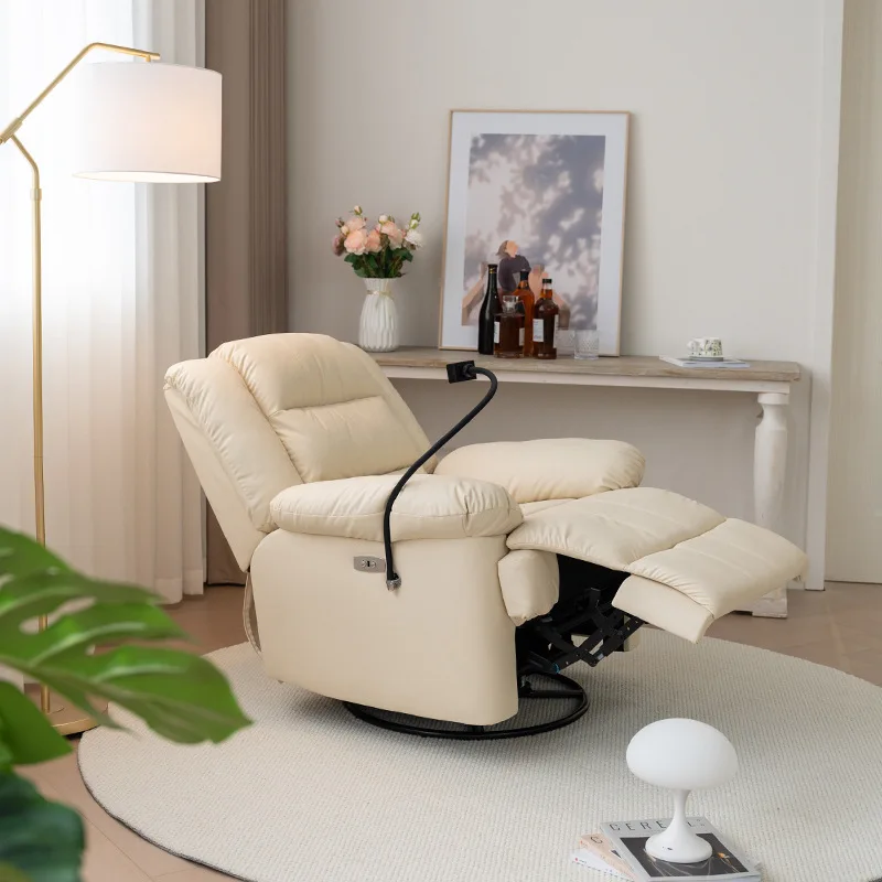 Modern Single Home Theater Recliner Multifunctional Electric Space Capsule Sofa Lazy Rocking Bean Bag Chair For Living Room