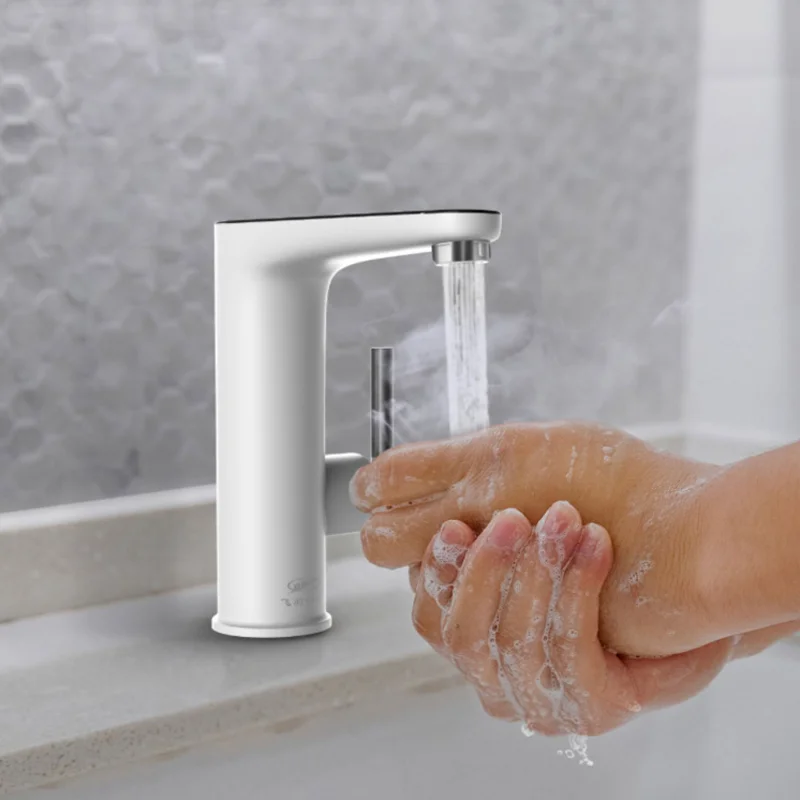 3200W Electric Water Heater Kitchen Faucet Tankless Geysers Faucet Heater 220V Heating Tap Instantaneous Heaters Robinet