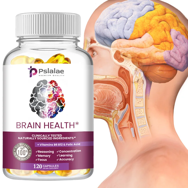 

Brain Health Capsules - Promotes Energy Production, Enhances Brain Memory, Concentration, Improves Mental Clarity