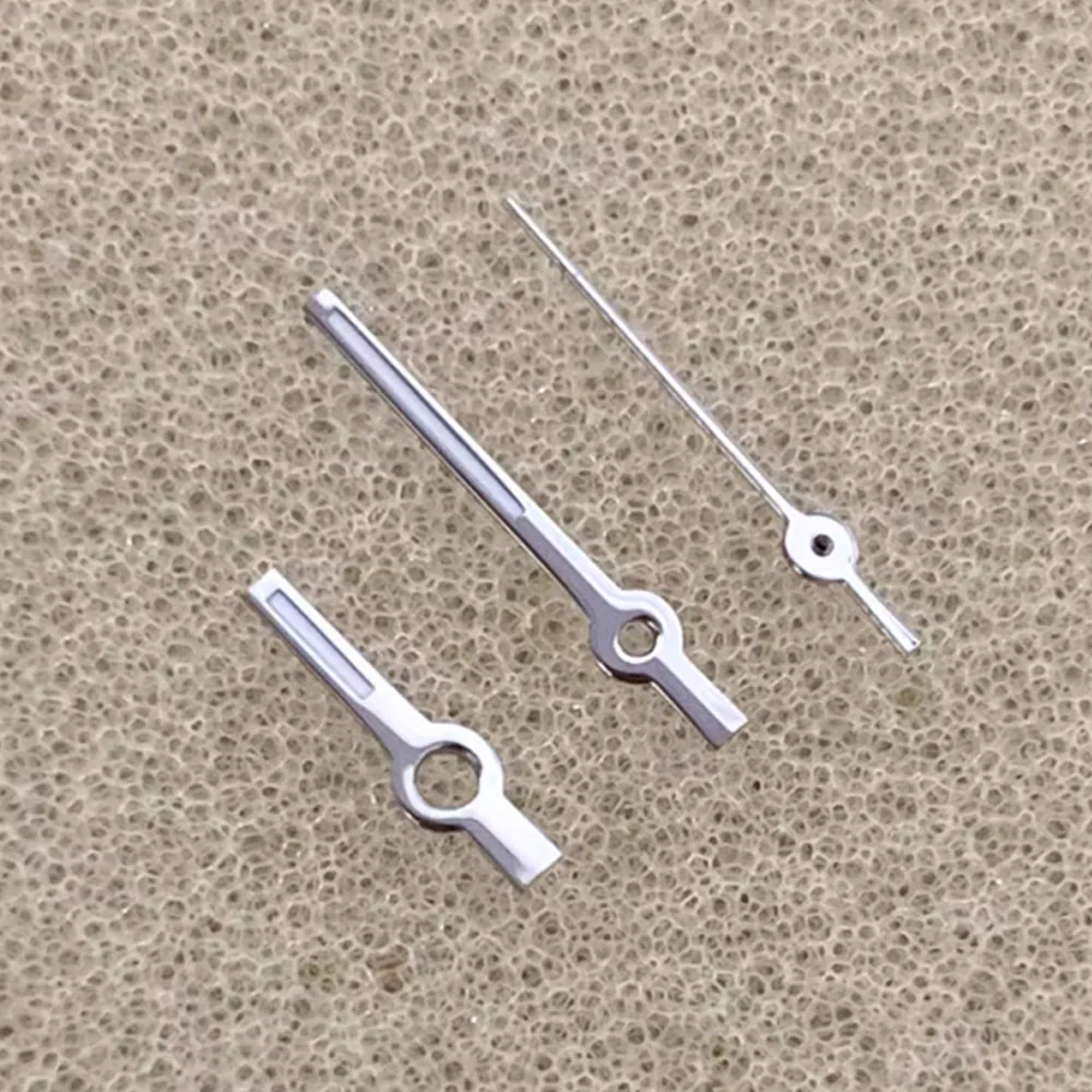 

Modified Watch Hands Luminous Needle Silver Watch Accessories for NH05 Automatic Movement No Luminous Hands NH05 Pointer