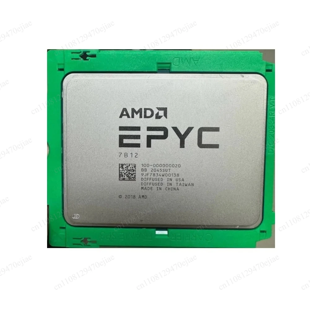 AMD EPYC 7B12 64C/128T Server Processor Rome Architecture 240W 100-000000020 for AI & Workstation