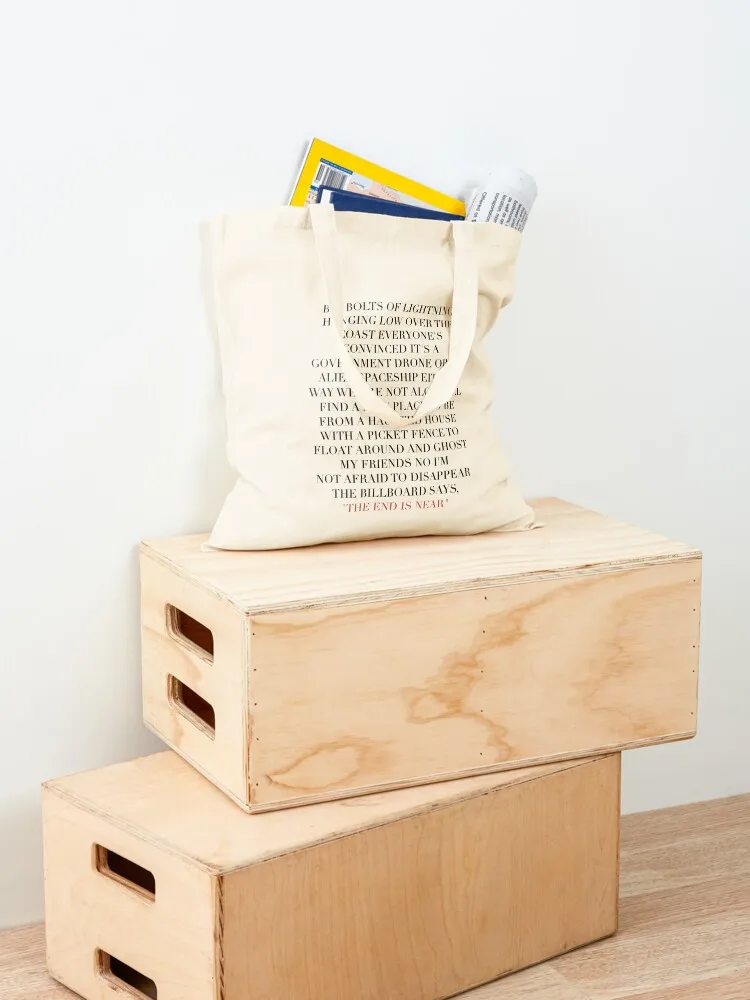 أعرف النهاية - حقيبة حمل فيبي بريدجرز، حقائب تسوق مخصصة، حقيبة سيدة، حقيبة حمل جامعية