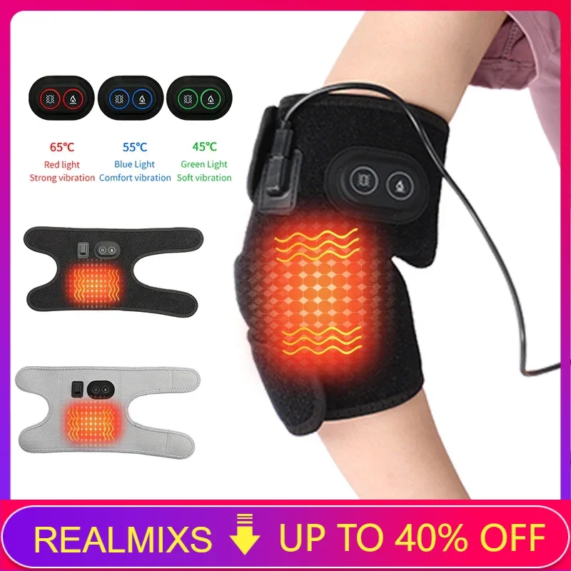 Heated Elbow Wrap Elbows USB Electric Heating Arm Elbow Pad Wrap  Brace Portable Heated Wrist Arm Sleeve Brace Support