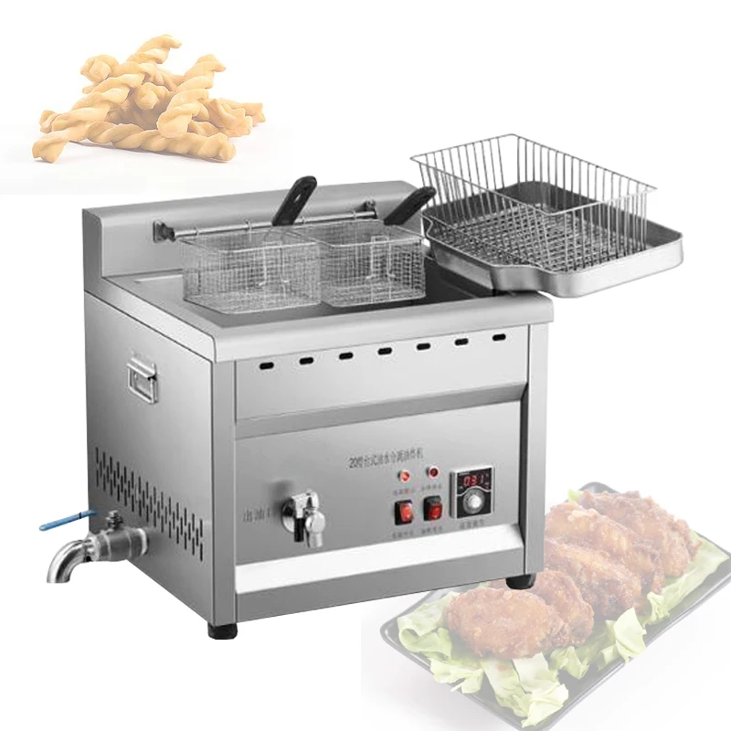 Fryer For Donuts Potato Chips Chicken Wings And Chicken Cutlets Multi Functional Oil-Water Separation Deep Fryer Machine