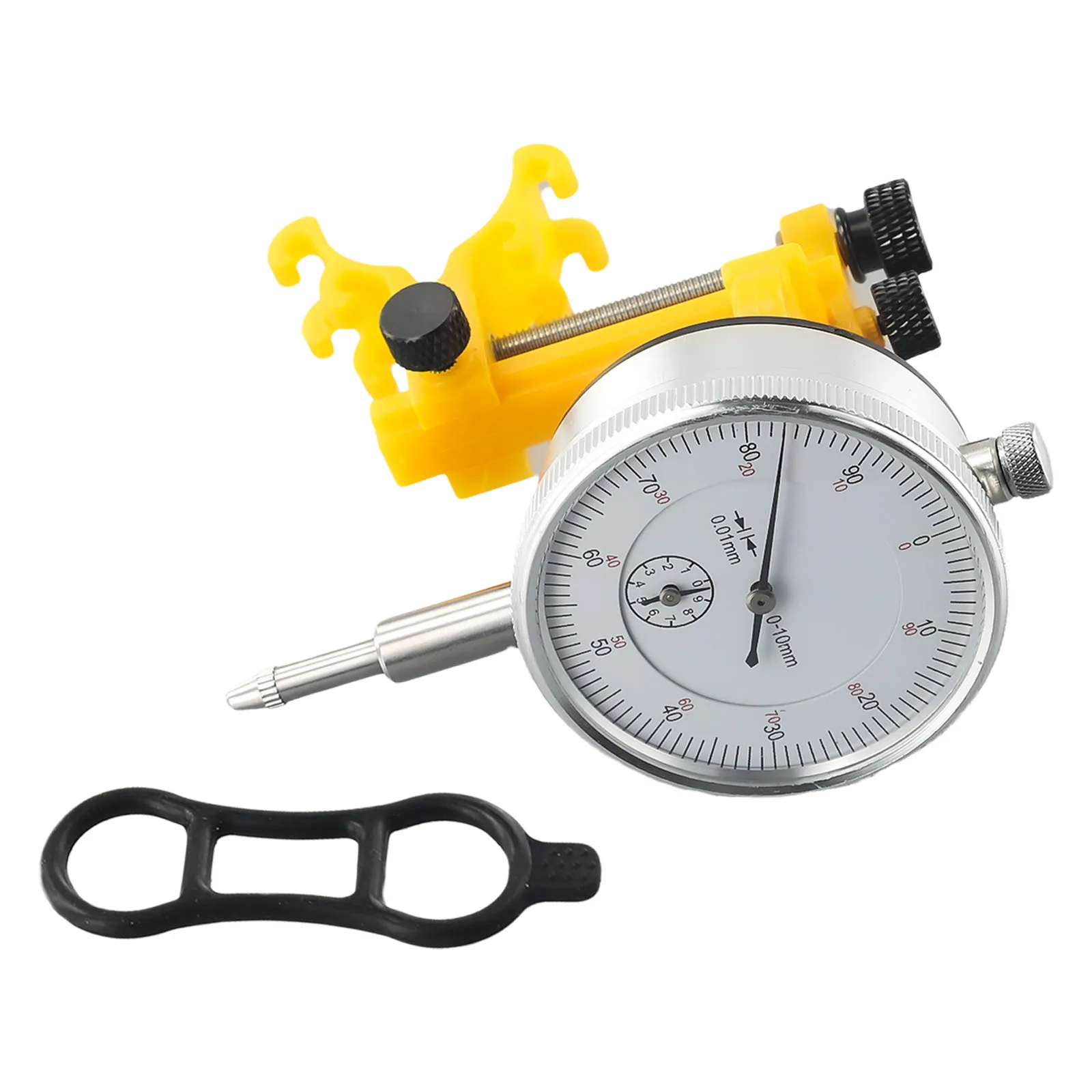 Adjustment Ring Correction Tool About 145g Bicycle Wheel Truing Stand Black/Yellow Percentage Indicator Portable