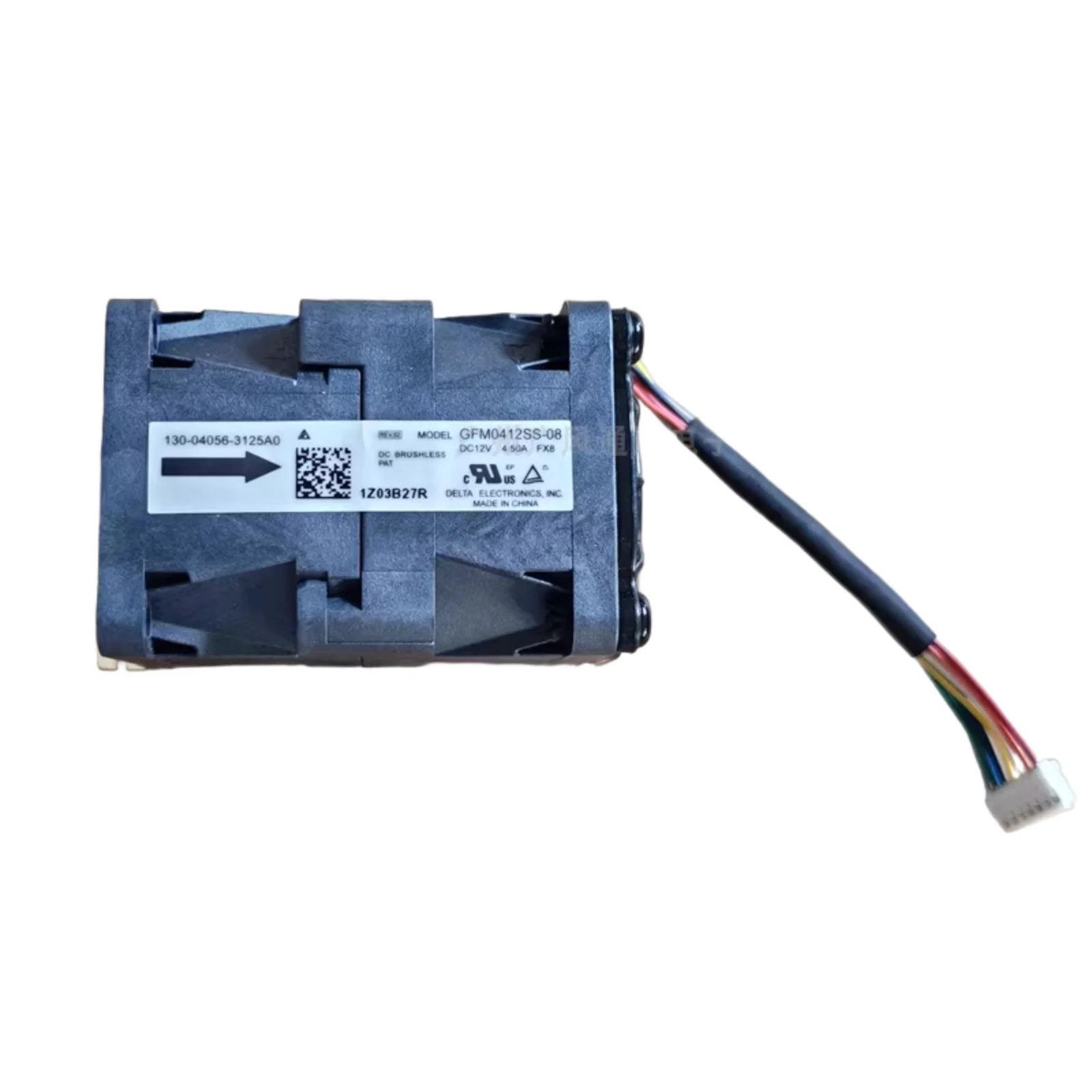 

For GFM0412SS-08 40x40x56mm DC 12V 4.5A 32000RPM High Speed High Airflow Industrial Cooling Fan