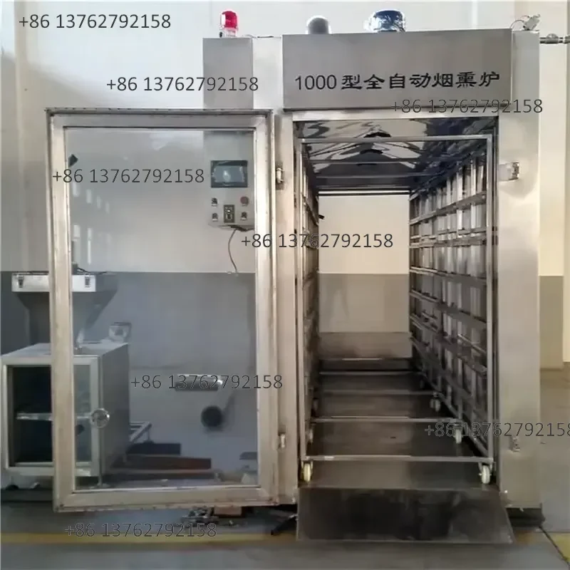 【2026】 Commercial Electric Smoker Oven Stainless Steel Automatic Meat Smoker Smoking Oven for Sausage Bacon Ham Progressing