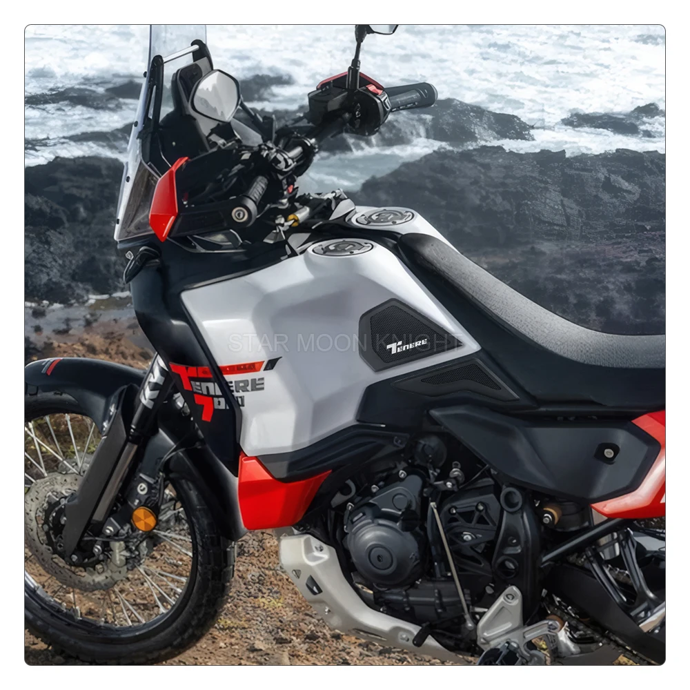 NEW Tank Pad Stickers For YAMAHA TENERE 700 Tenere700 World Raid 2026+ Motorcycle Anti-Slip Tank Grip Side Tank Pad Protector