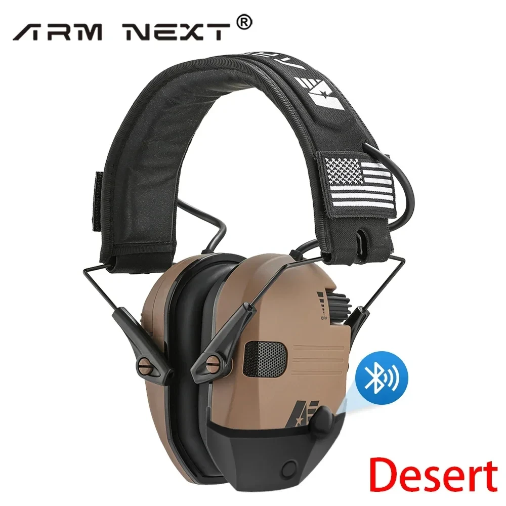 Tactical Bluetooth Shooting Hearing Protector Active Anti-Noise Earmuff ARM NEXT D20 New Professional Noise Reduction Headset