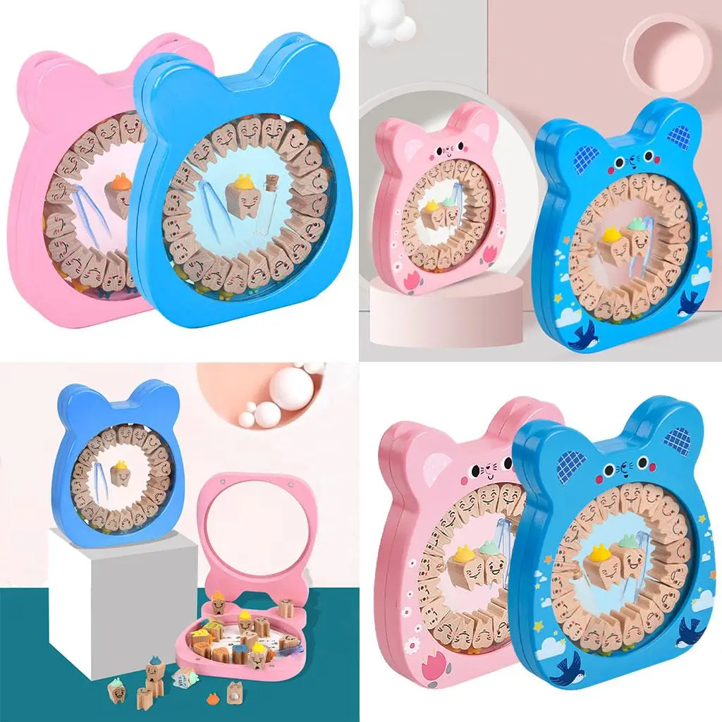 صندوق جنية لأسنان الأطفال، يحتوي على مجموعة خشبية. حليب الأطفال الأسنان #4