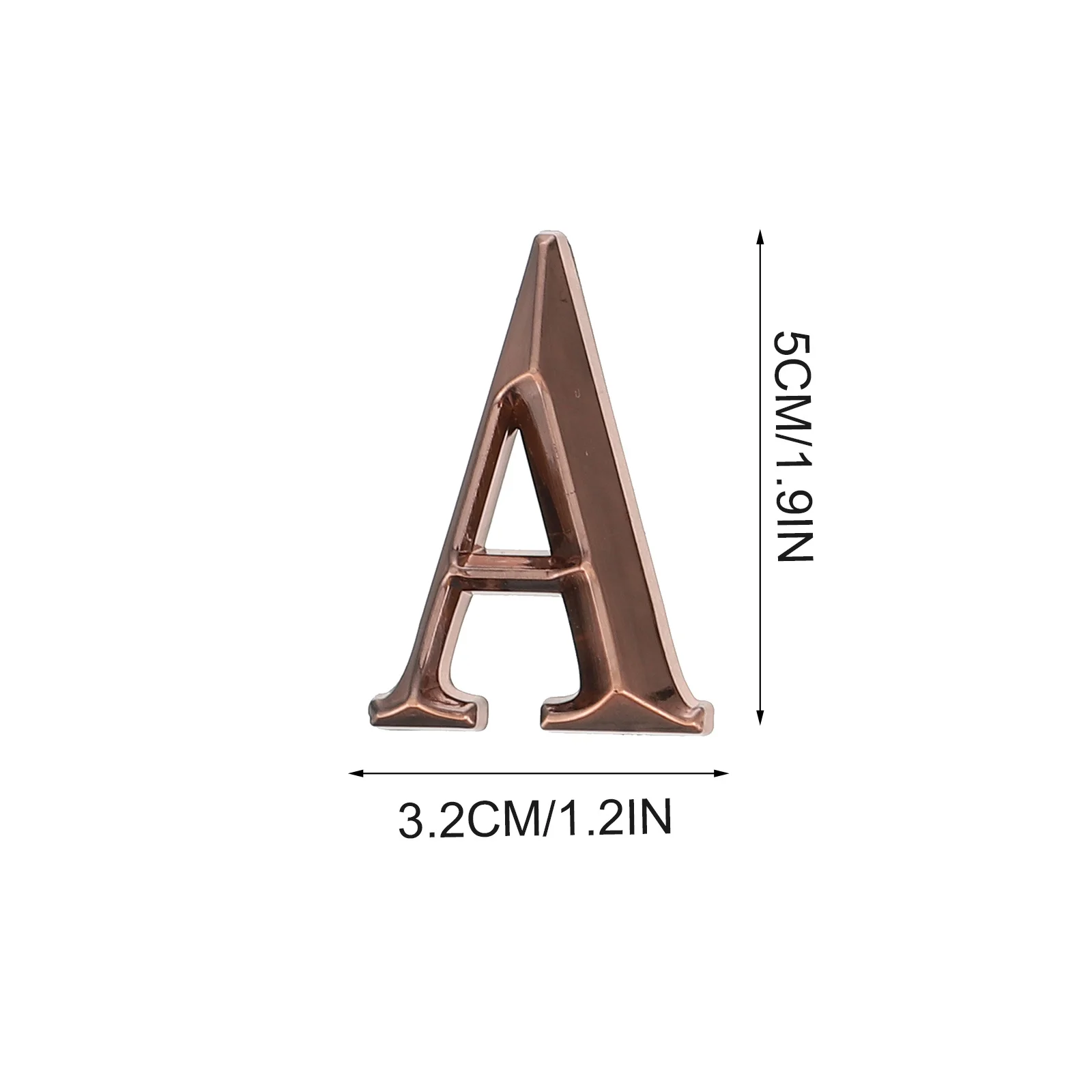 3D Wall Decorative Address Plaques Durable Door House Signboard Mailbox Street Marker Hotel Room Corridor Identification Number