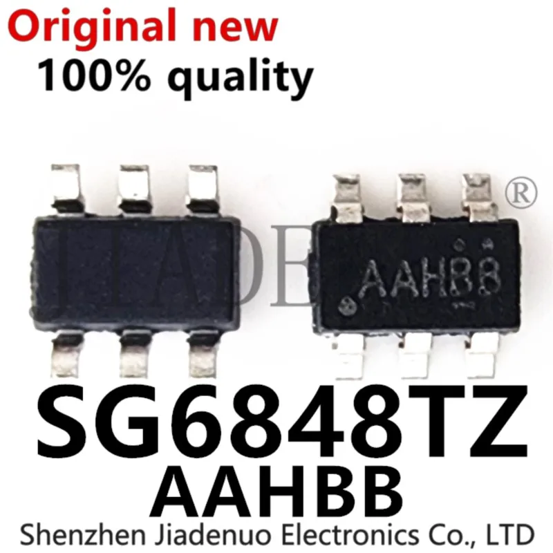 (10pcs)100% New SG6848TZ1 SG6848 SG6848T 6848TZ1 AAHBB AAH... SOT23-6 Chipset