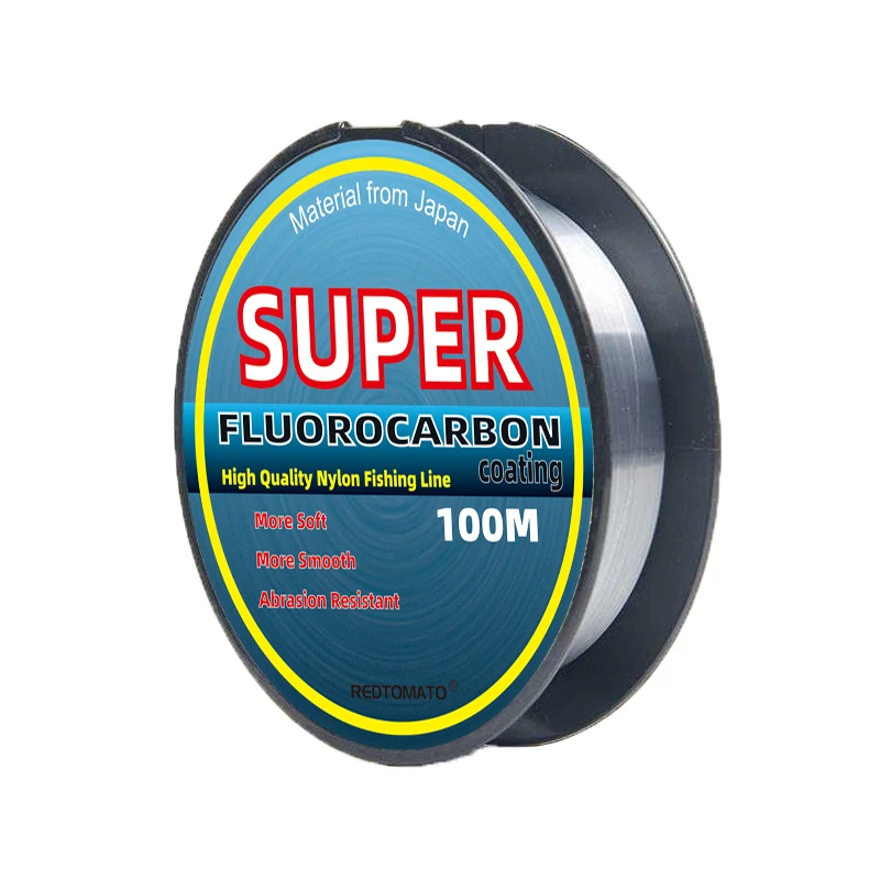 Fluorocarbon Coated Monofilament Fishing Line Super Strong Japan Nylon Carp Fishing line Invisible Easy Casting Fast Sinking