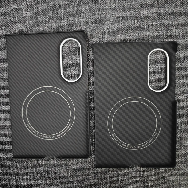 Etui ochronne z włókna węglowego aramidowego do Samsung Galaxy Z Fold 8 Wide, etui magnetyczne kompatybilne z Magsafe, akcesoria do telefonów komórkowych — zdjęcie produktu 6