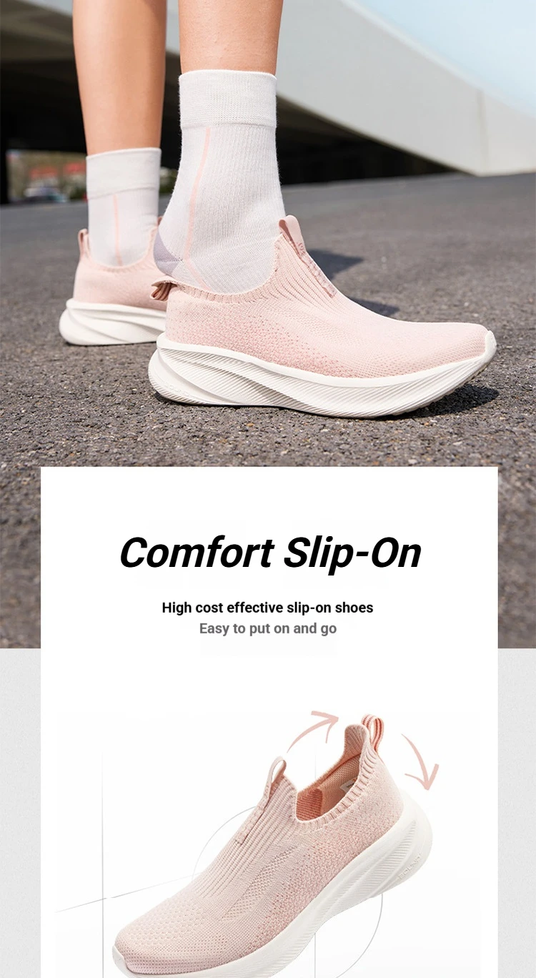 361 Degrees Fengye 5.0 Slip-On-Laufschuhe, leicht, verschleißfest, stoßdämpfend, atmungsaktiv, weich besohlte Turnschuhe 682632242 – Detail 12