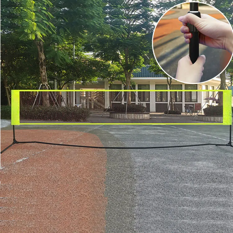 

Customizable Badminton Net and Post Set Portable Folding Outdoor Stand with Height Adjustment for Family Memberspromote sales