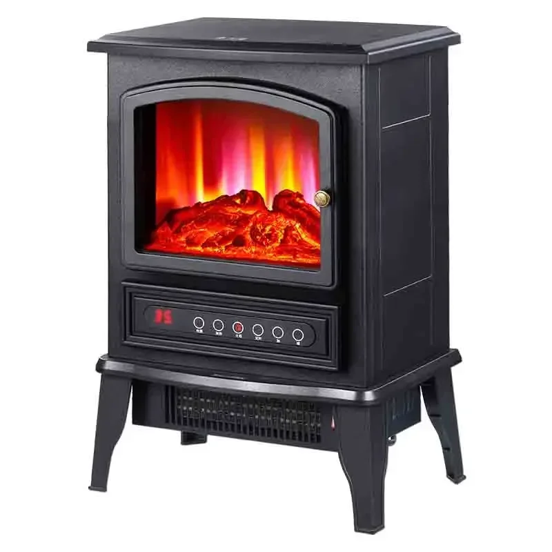 220v Electric European Fireplace Heater 3d Simulation Flame Heating Furnace Heating Furnace Heater Living Room Household Energy