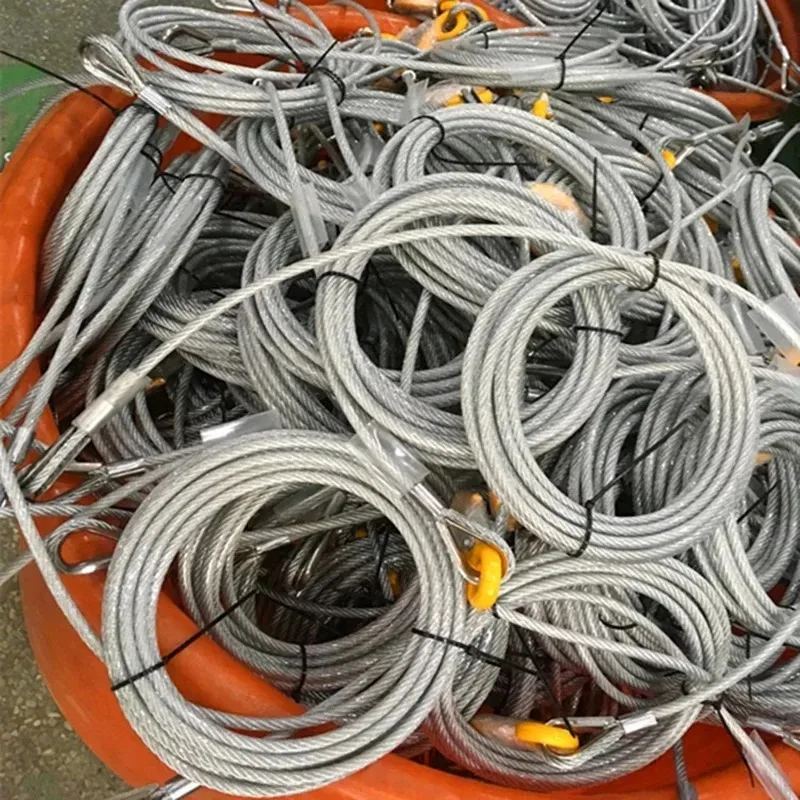 

High Quality 6*7+FC Zinc-coated Wire Rope ASTM A603 A640 2.0mm 2.4mm Galvanized Steel Wire Rope Steel for Construction