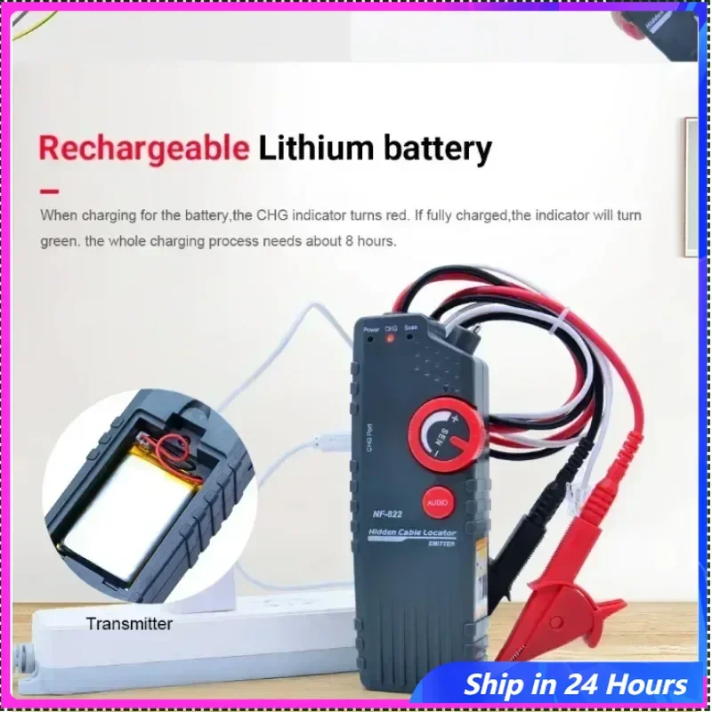 

NOYAFA NF-822 Wall Wire Breakpoint Detector Multifunctional Strong Current Line Finder 220V Hidden Line Detector