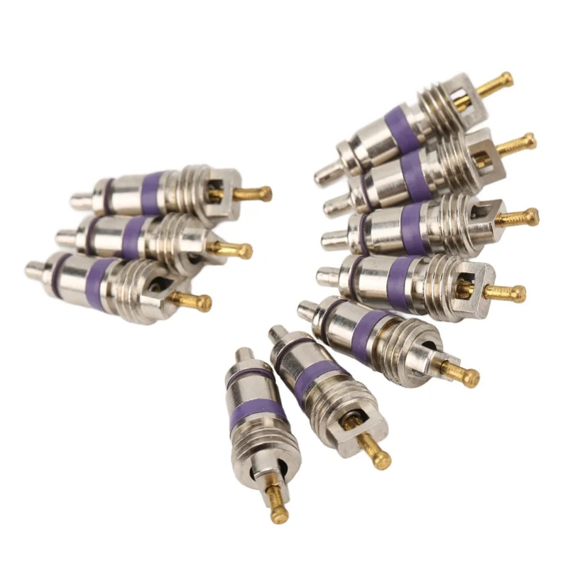20Pcs Car Air Conditioning Valve Core Automobile Air Conditioner Valve Stem Core Replacement For Benz