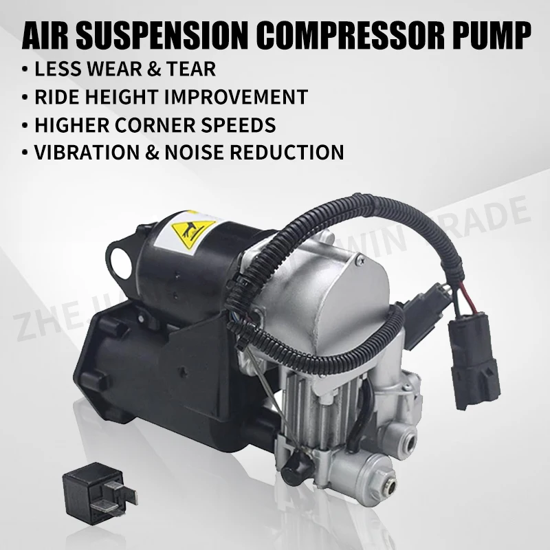 Air Suspension Compressor Pump For Land Rover Discovery 3/4 LR3 LR4 Range Rover Sport 2006 2007 2008 2009-2013 LR023964 LR045251