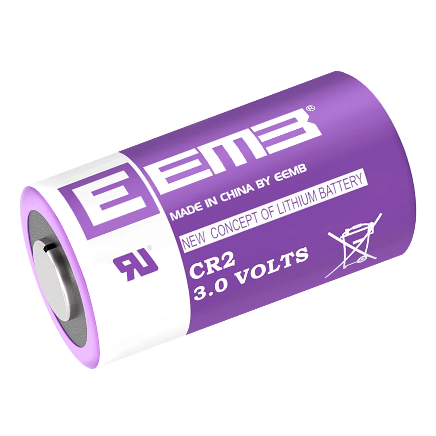 EEMB CR2 3V bateria litowa 850mAh nieładowalna bateria do mikrofonów kamera czujnik dymu dzwonek do drzwi latarka