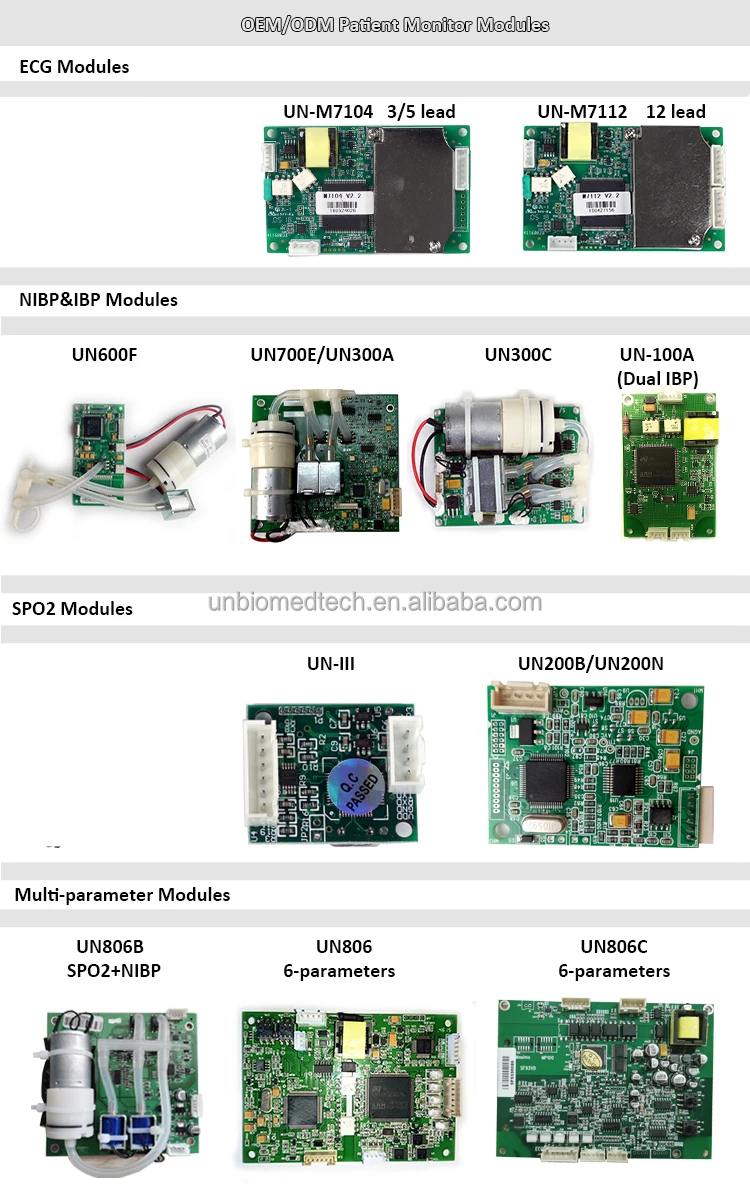 Módulo NIBP, Módulo De Pressão Arterial, Placas De Desenvolvimento, OEM, ODM, UN300C, Fabricante