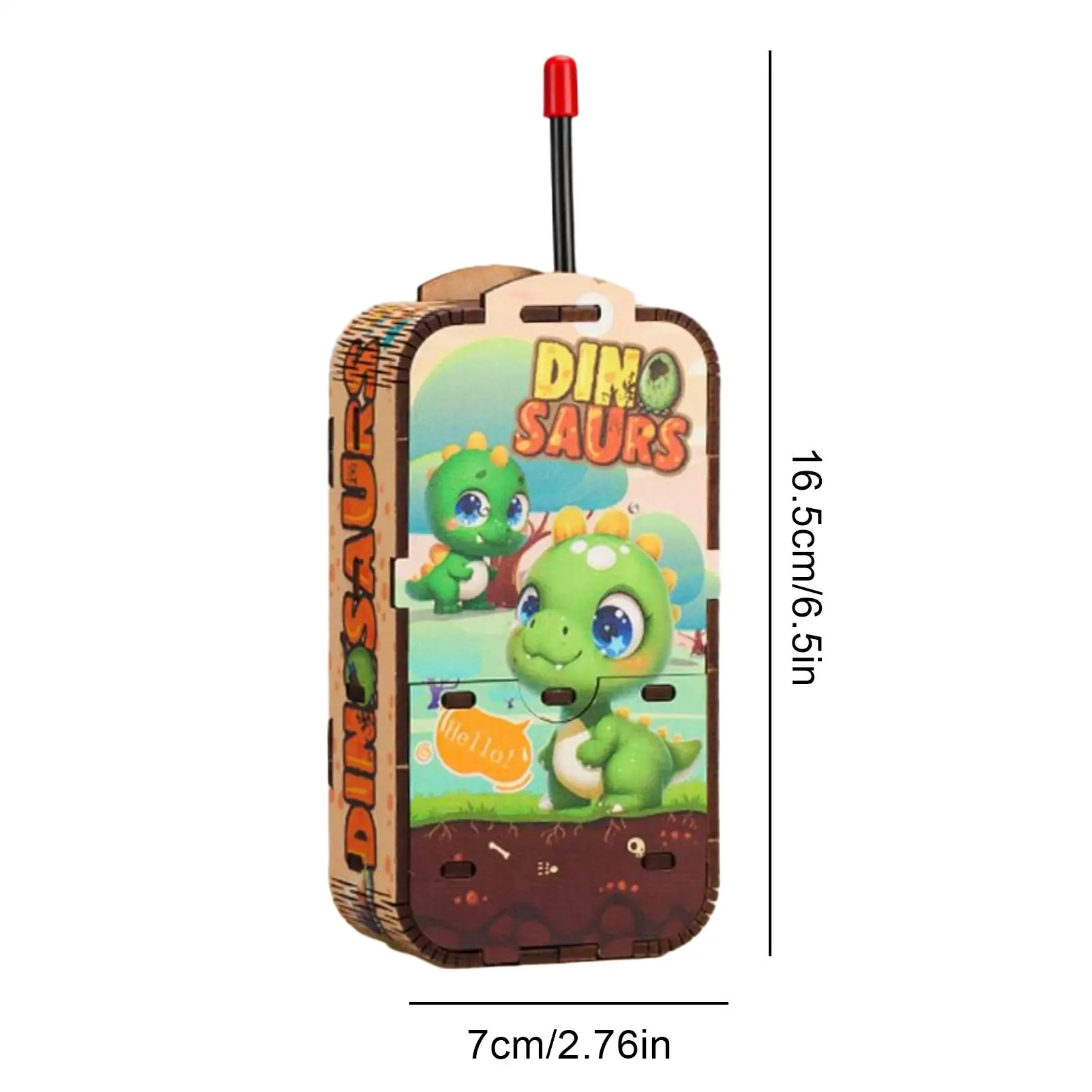 Walkie Talkies for Kids Electronic Circuits Toys Wooden Puzzles Walkie Talkies for Christmas Birthday Parties Boys Girls Adults
