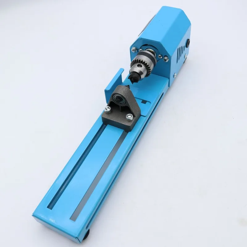 Miniature Woodworking Lathe Home Use DIY Bead Lathe for Round Bead Drilling Polishing Craft Tool