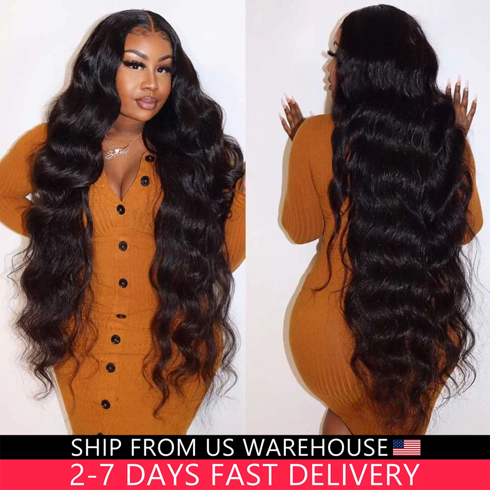 30 32 32 34-calowy Body Wave Lace Front Wig 13x4 13X6 HD Lace Frontal Wig 5X5 Closure Wig 360 Human Hair Lace Frontal Wig