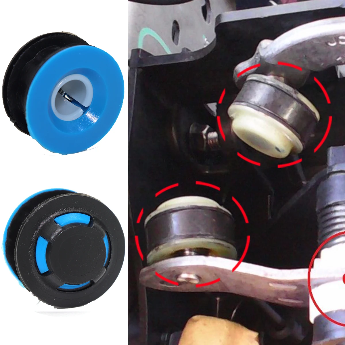 

Upgrade Gear Shift Selector Linkage Cable Bushing For Mercedes-Benz Citan W415 2012 2014 2018 2021 For Vito W639 Viano 2003-2024