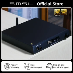 SMSL DL200 AUDIO DAC & Headphone Amplifier MQA-CD ES9039Q2M True Balanced Bluetooth APTX HD OPA1612 DSD512 With Remote Control