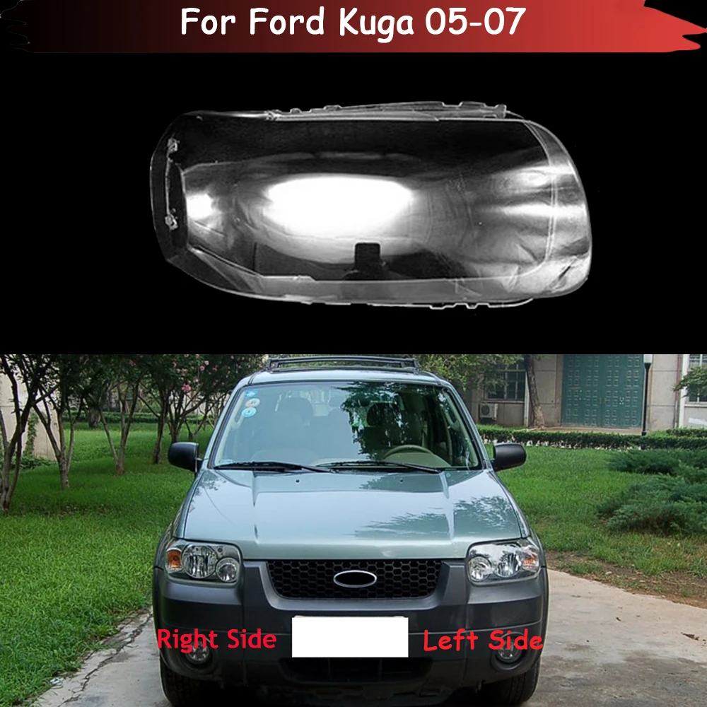 

For Ford Kuga 2005 2006 2007 Headlight Lens Shell Transparent Headlamp Cover Replace The Original Lampshade Plexiglass