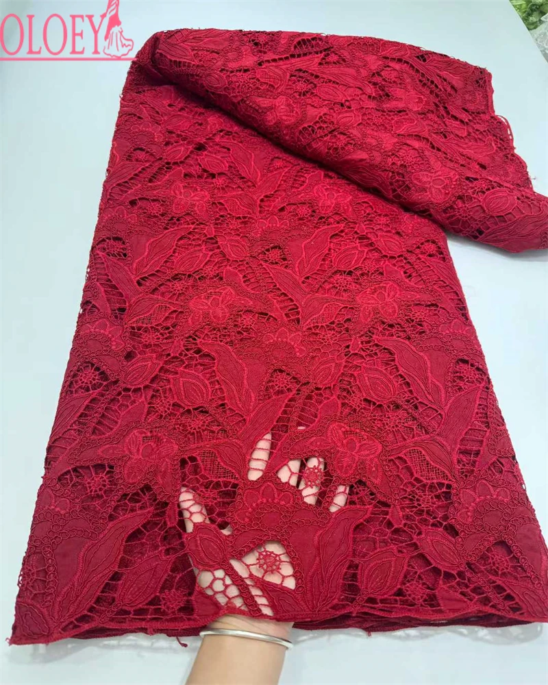 OLOEYÚltimo encaje de gasa suizo, tela africana Bazin Riche, tela de encaje nigeriano 100% algodón para vestido de fiesta