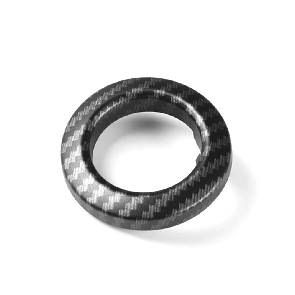 Auto-Motorstart-Stopp-Knopf-Abdeckung und äußerer Ringrahmen-Ersatz für BMW 1er, 3er, 5er Serie, X1, X3, X5, M5, E87, E81, E90, E91, E92, E89, E60, E83