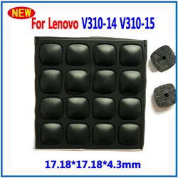 2-4PCS Laptop Circular Rubber Pad Black For Lenovo U330 U330p V310-14 V310-15 17.18X17.18X4.3mm Lower Cover Foot Pad