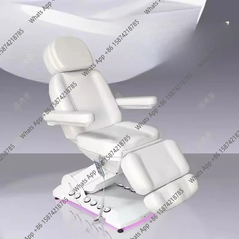 Medical plastic surgery beauty salon tattoo embroidery electric lifting body folding chair multi-functional examination bed