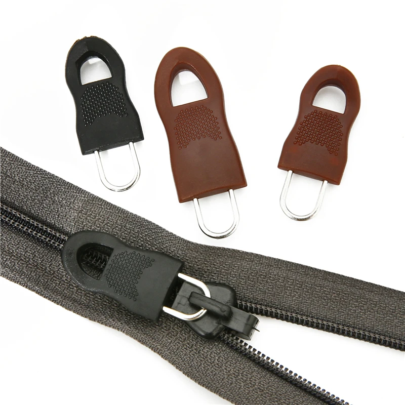 8Sets/lot Replacement Zipper Puller For Clothing Zip Fixer For Travel Bag Suitcase Backpack Zipper Pull Fixer For Tent Garment
