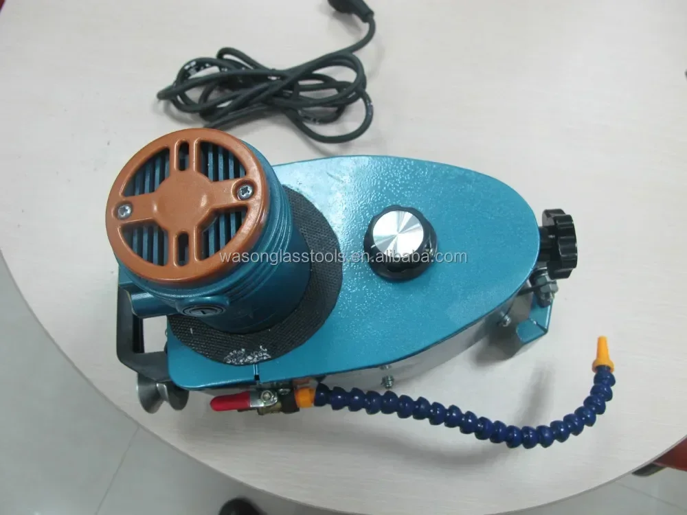 Manual hand portable multifunctional glass edge grinding and polishing machine,portable glass edge grinder